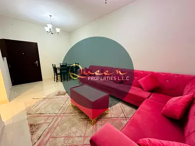 شقة مفروشة غرفتين للإيجار كورنيش عجمان