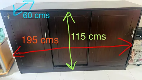 Custom made cabinet