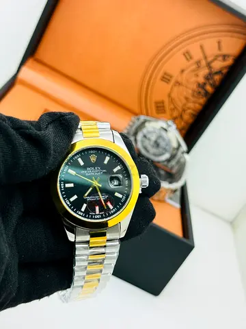 Rolex premium quartz mens watch