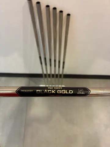 True Temper Black Gold 4-PW stiff