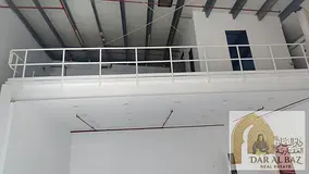Warehouse for annual rent in Al Sajaa area, Sharjah, with an area of 2000 sq ft, including a m