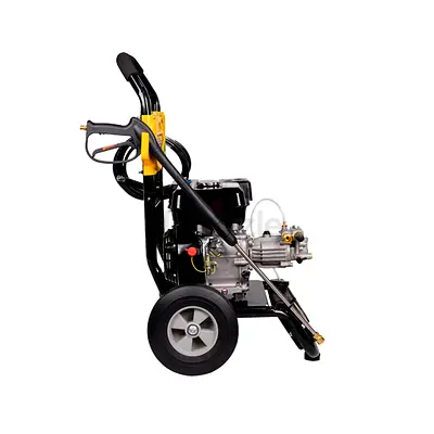 Petrol High-Pressure Washer - Portable Power Cleaner with Hose Reel