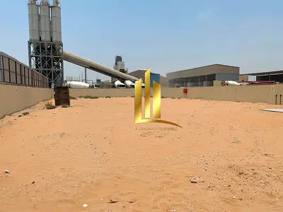 Open yard for rent in Sajaa Industrial Area, on Street 97, Sharjah.
