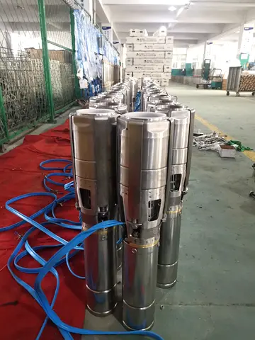 Used Stainless Steel Submersible Borewell Pumps - Lot of Units