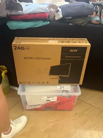 Acer Nitro VG0 24-inch Gaming Monitor (Sealed Box). we are in 📍REEF MALL FLEA MARKET