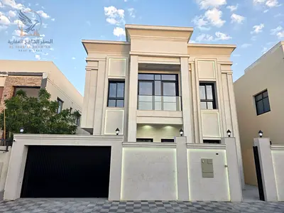 فيلا فاخره للبيع موقع مميز منطقه الزاهيه عجمان سهوله الوصول لمخرج دبي والشارقه