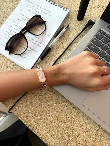 Original Anne Klein Rose Quartz Peekaboo Watch – Perfect Working Condition