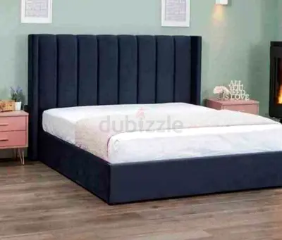Velvet bed king siza with madical mattress