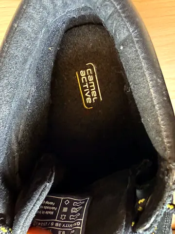 Black Camel Active men's leather shoe boot