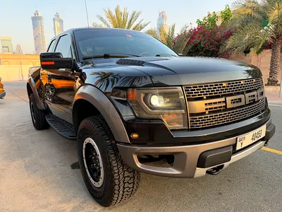 LOW MILEAGE GCC- 2014-FORD F150 RAPTOR SVT - FULL OPTION- FULL SERVICE DONE - excellent condition -