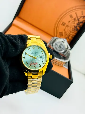 Rolex premium quartz mens watch