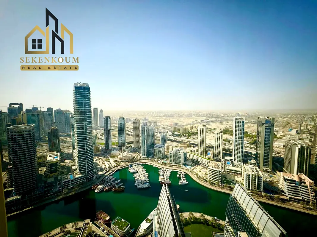 Full marina and partial sea view - Vacant - High floor