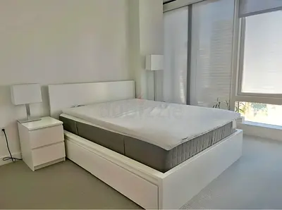 Ikea malm bed king storage with Ikea mattress like new