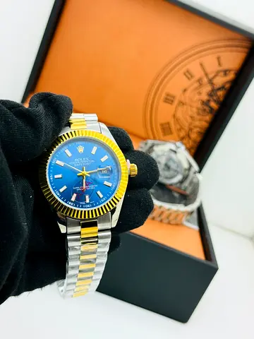 Rolex premium quartz mens watch