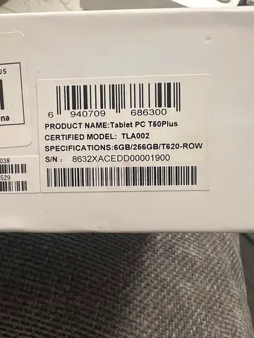 Teclast T50 Plus Tablet PC 6GB RAM 256GB Storage