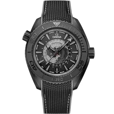 Omega Seamaster Planet Ocean Worldtimer full black