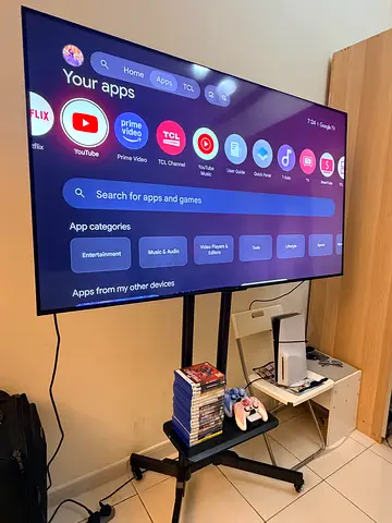 TCL 65 inch QD Mini Led TV (2 Months Old)
