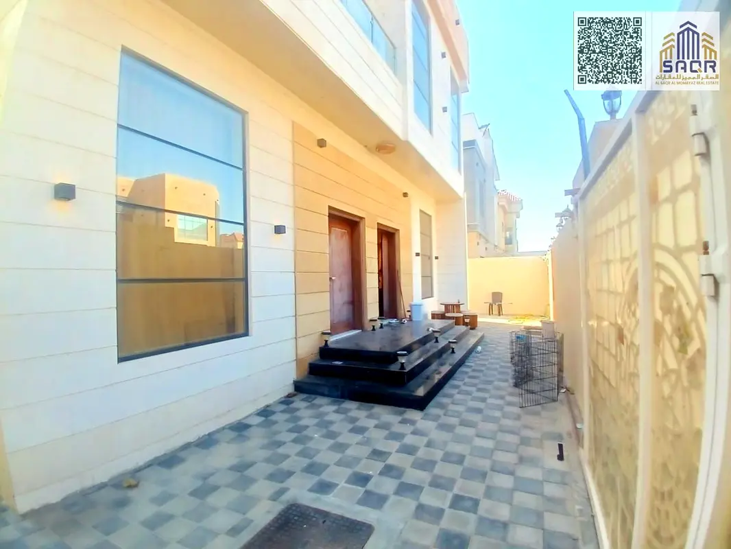 Luxury 5-bedroom villa for rent in Al Yasmin, Ajman, at a low price