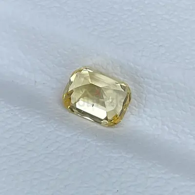 Natural Yellow Sapphire (Pukhraj) Loose Gemstone – Cushion Cut – Excellent Luster