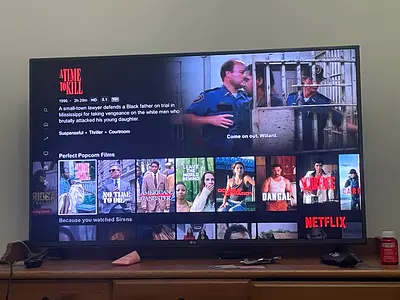 55-inch Smart LED TV in good working condition (Netflix ready)