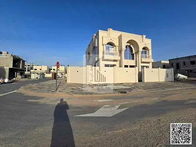 Luxury corner villa with an elegant classic design for sale in Ajman – Al Zahya area