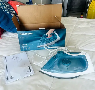 Panasonic Steam Iron NI-S340 - Lightly Used with Box & Manual