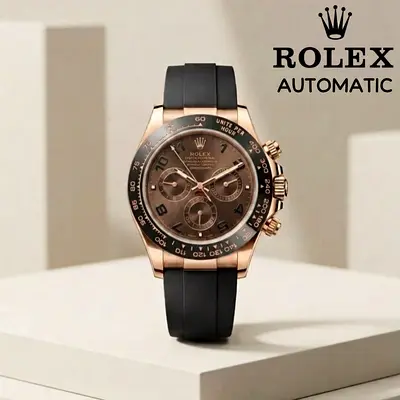 Rolex daytona automatic oyster flex watch