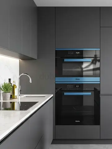 Miele Built-In Oven & Steam Oven – Black Glass | Good Condition