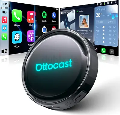 OTTOCAST P3 Pro AI Box Android 13 OttoDrive 3.0, Wireless CarPlay