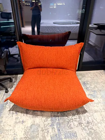 Fatboy Bonbaron Sherpa Lounger - Comfortable Bean Bag Chair - Accent chair