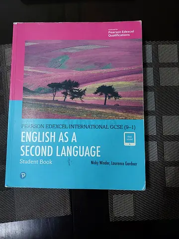 Edexcel International GCSE English as a Second Language textbook
