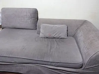 Used light gray sofa for two people