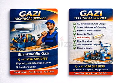 Gazi Technical Service - AC, Plumbing, Electrical & Home Repair (Dubai)