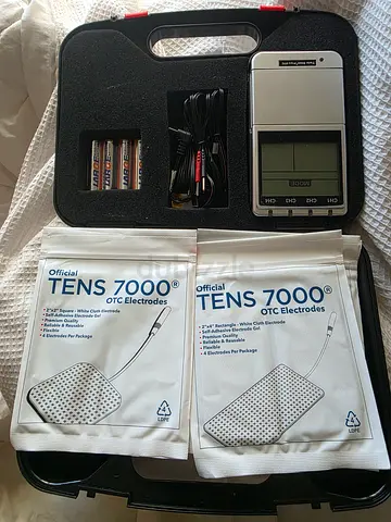 Twin Stim Plus OTC Eectronic Muscle Stimulator with New Electrode Pads and Batteries. New. AED 250.