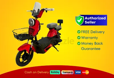 Electric Scooter Wind Horse  M6 - Red | Brand New |  Warranty | FREE  Delivery