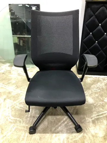 Office black chairs
