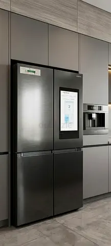 Samsung Family Hub French Door Refrigerator 702L Black – RF71DG9H0EB1AE