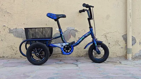 kids Tricycle used like New free delivery High Quality with soft seat size 12 for the age 2 to 4