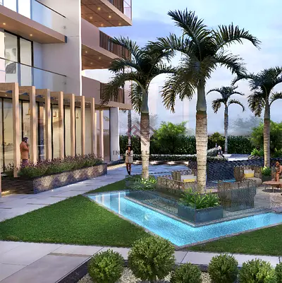 Luxury 1BHK I Pool View I Bright and Spacious I Brand New
