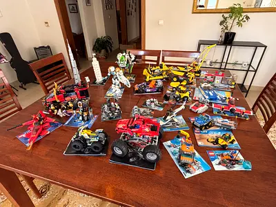 Lego collection with manuals