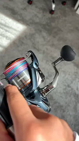 Shimano nasci with very strong high quality color braided line never used brand new