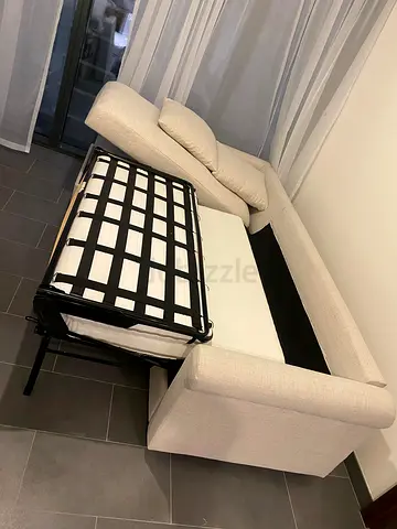 As good as like new IKEA Gronlid L Shape sofa Bed with storage Beige