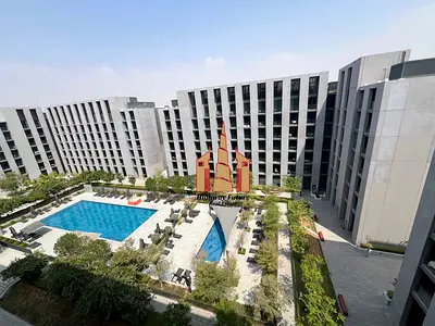 1bhk pool view ready to move big layout hot offer