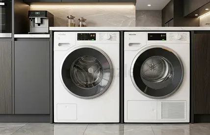 Free Delivery Miele Front-Load Washer & Electric Dryer Pair – Good Working Condition