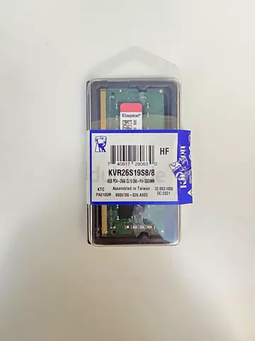 Kingston 8GB RAM DDR4 SO-DIMM (for laptops)