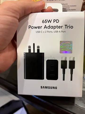 65W PD Power Adapter Trio