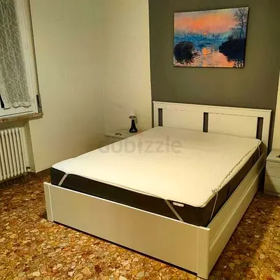 IKEA brimnes bed with mattress King size bed 4 Big storage drawers underneath