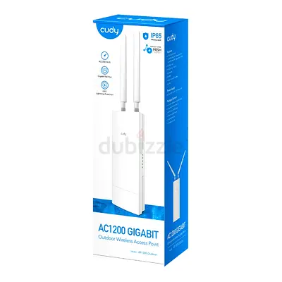 Cudy AC1200 Gigabit Outdoor Wireless Access Point (AP1200) - New