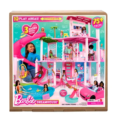 (LIMITED TIME OFFER, HALF PRICE FOR AED 749 ONLY) Barbie Dreamhouse (BRAND NEW)