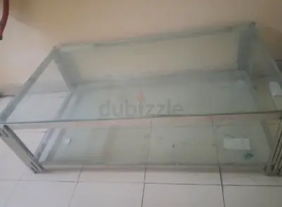 Glasss center table